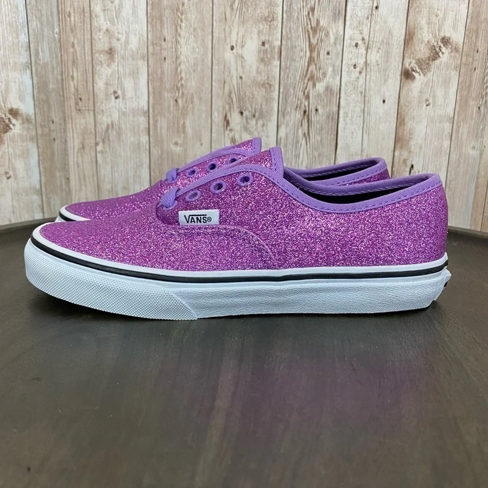 Vans Authentic Glitter Sneakers Size 3 Kids